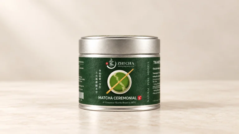 Hộp inox Trà Matcha Ceremonial S Plus